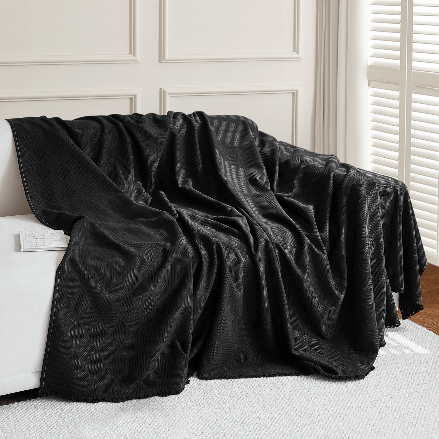 Copridivano con Eleganza Segreta e Design Raffinato, Perfetto per Ambienti Ricercati e Accoglienti