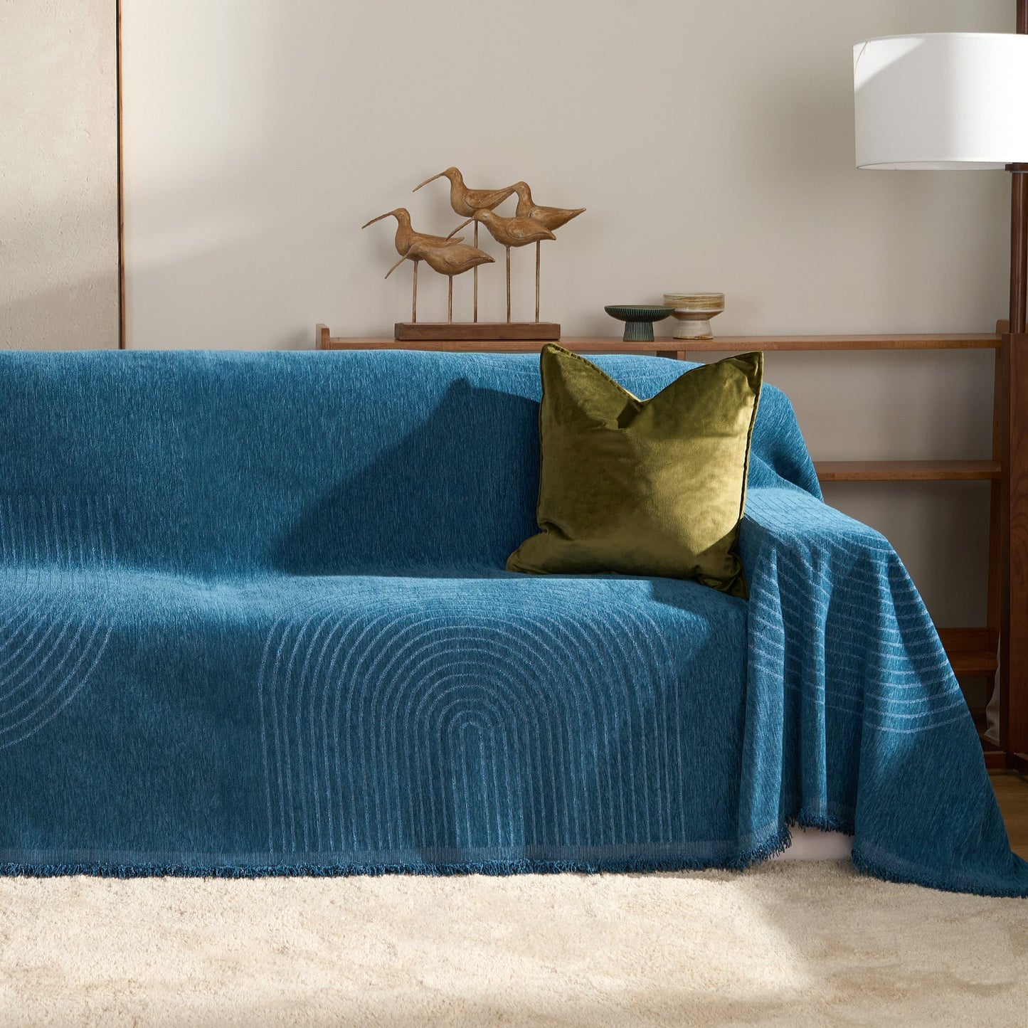Copridivano Reversibile in Tessuto Confortevole con Design Funzionale e Look Versatile
