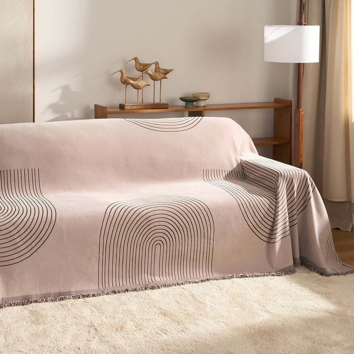 Copridivano Reversibile in Tessuto Confortevole con Design Funzionale e Look Versatile