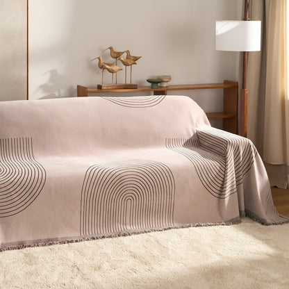 Copridivano Reversibile in Tessuto Confortevole con Design Funzionale e Look Versatile