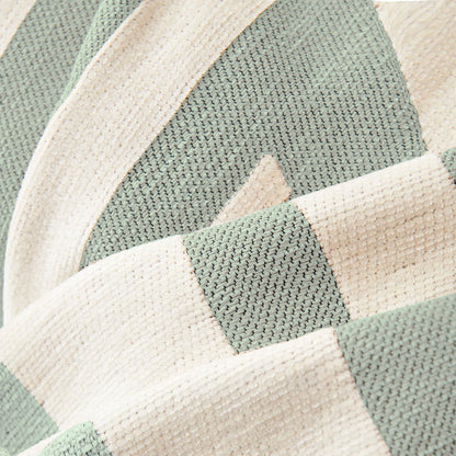 Copridivano con Fantasia Geometrica in Stile Bohémien, per un'Armonia di Colori e Atmosfere Creative