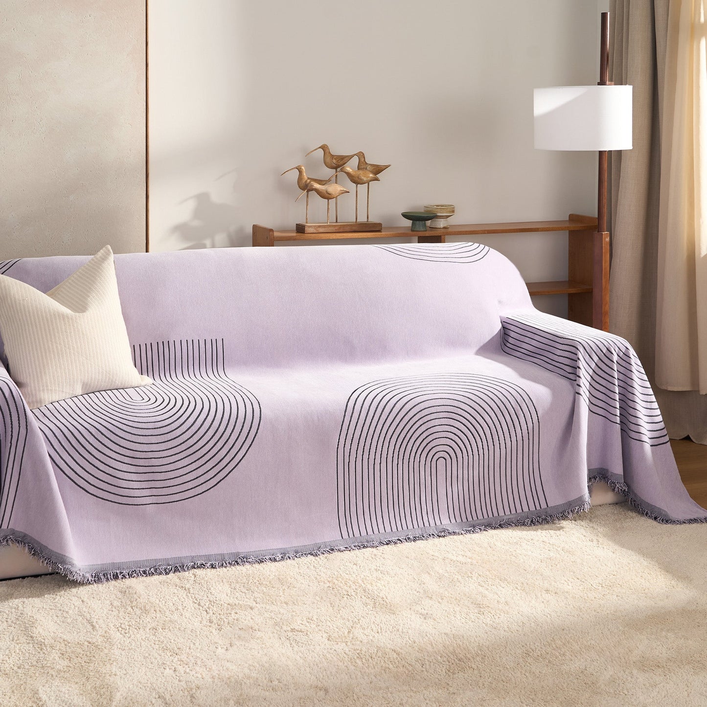 Copridivano Reversibile in Tessuto Confortevole con Design Funzionale e Look Versatile