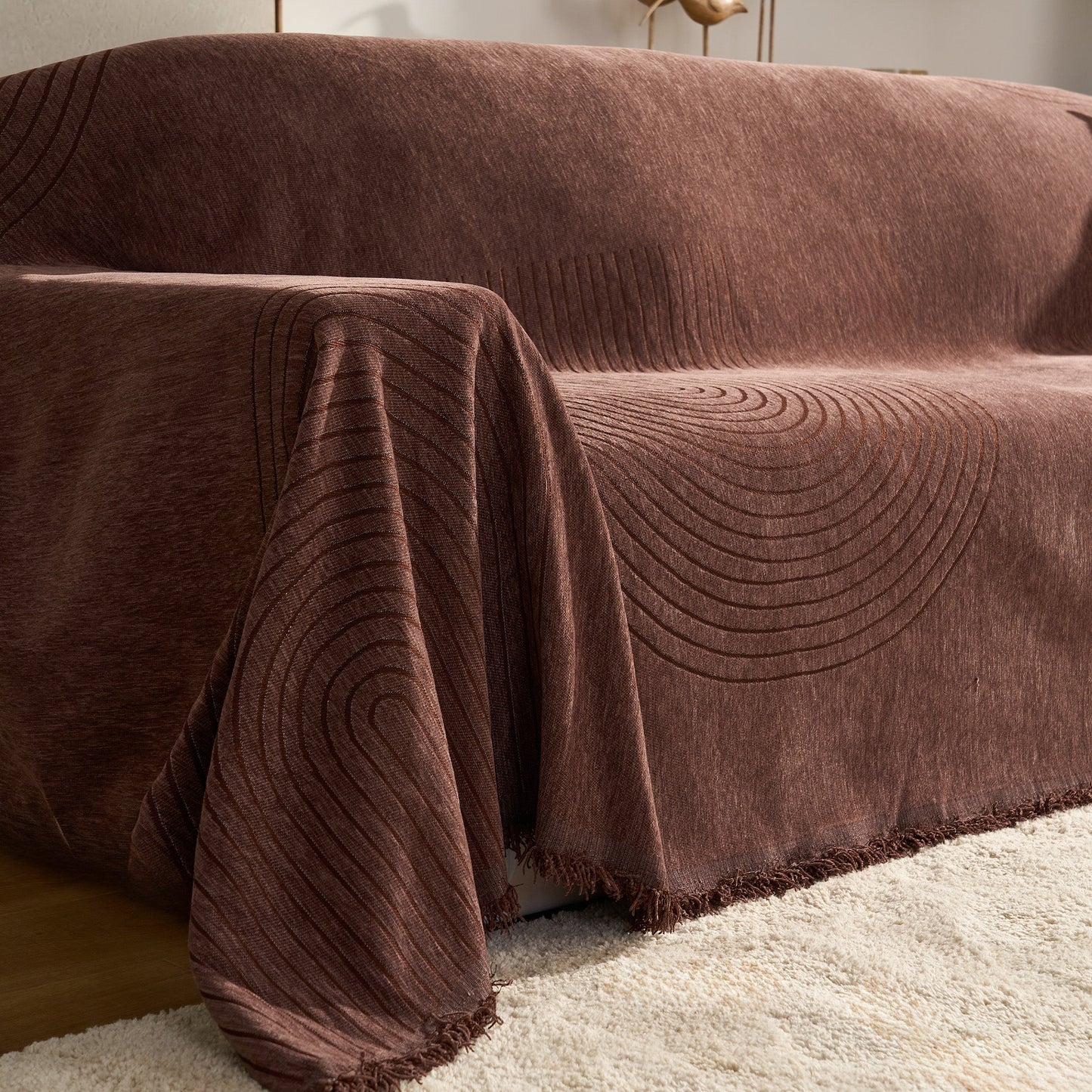 Copridivano Reversibile in Tessuto Confortevole con Design Funzionale e Look Versatile