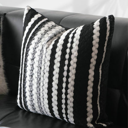Elegante Copricuscino con Motivo Chic e Finiture di Alta Qualità