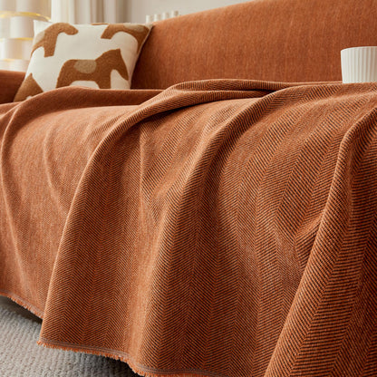 Copridivano Decorativo e Robusto con Stampa Zig Zag, Ideale per Famiglie con Animali
