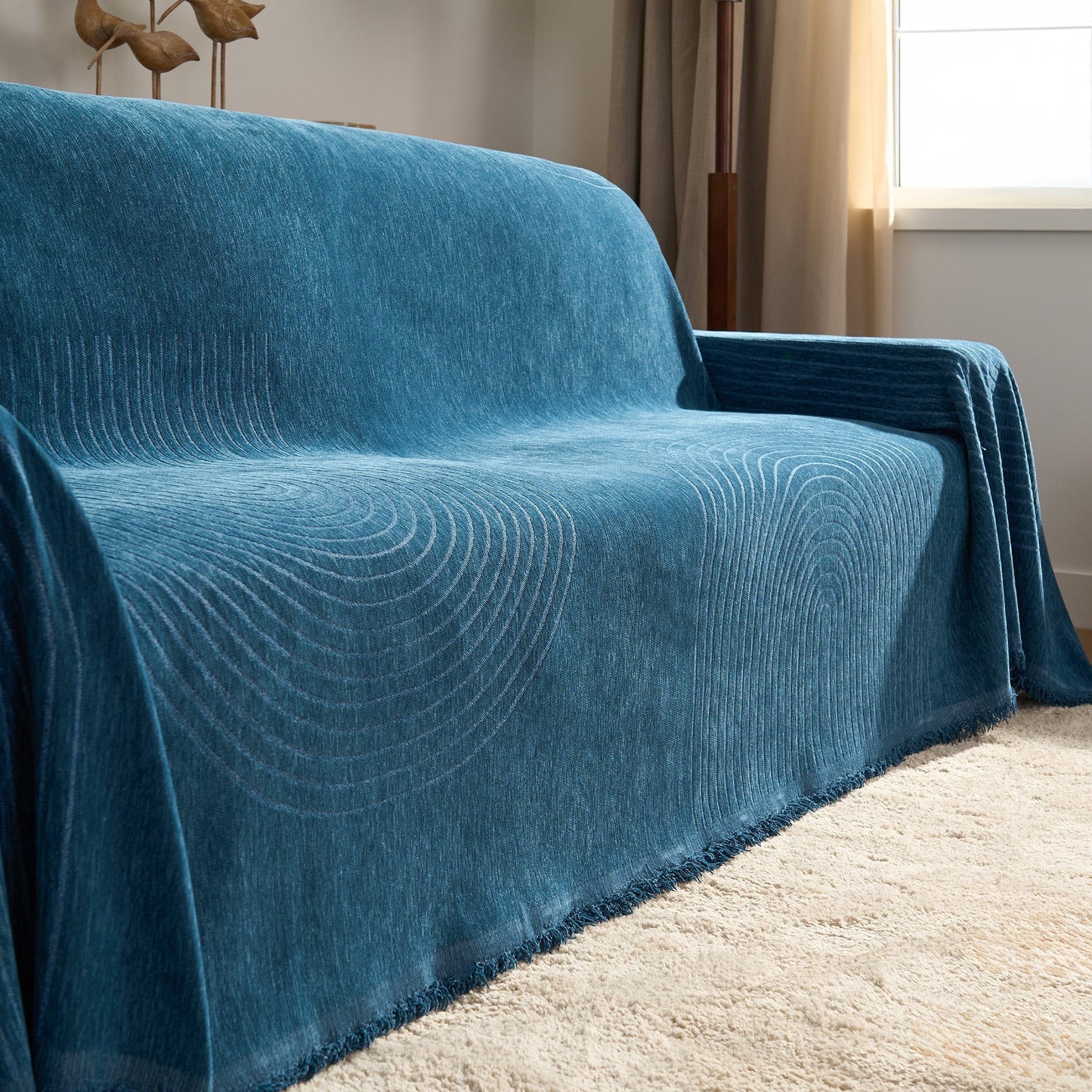 Copridivano Reversibile in Tessuto Confortevole con Design Funzionale e Look Versatile