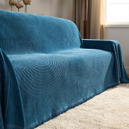 Copridivano Reversibile in Tessuto Confortevole con Design Funzionale e Look Versatile