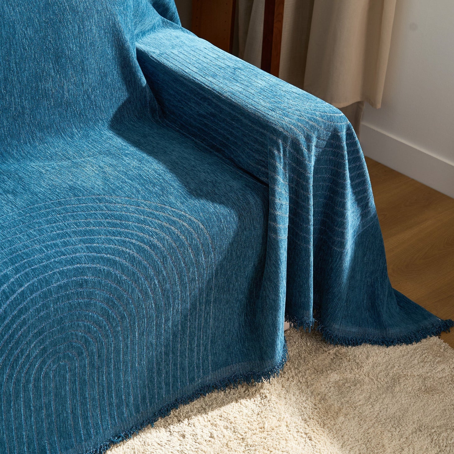 Copridivano Reversibile in Tessuto Confortevole con Design Funzionale e Look Versatile
