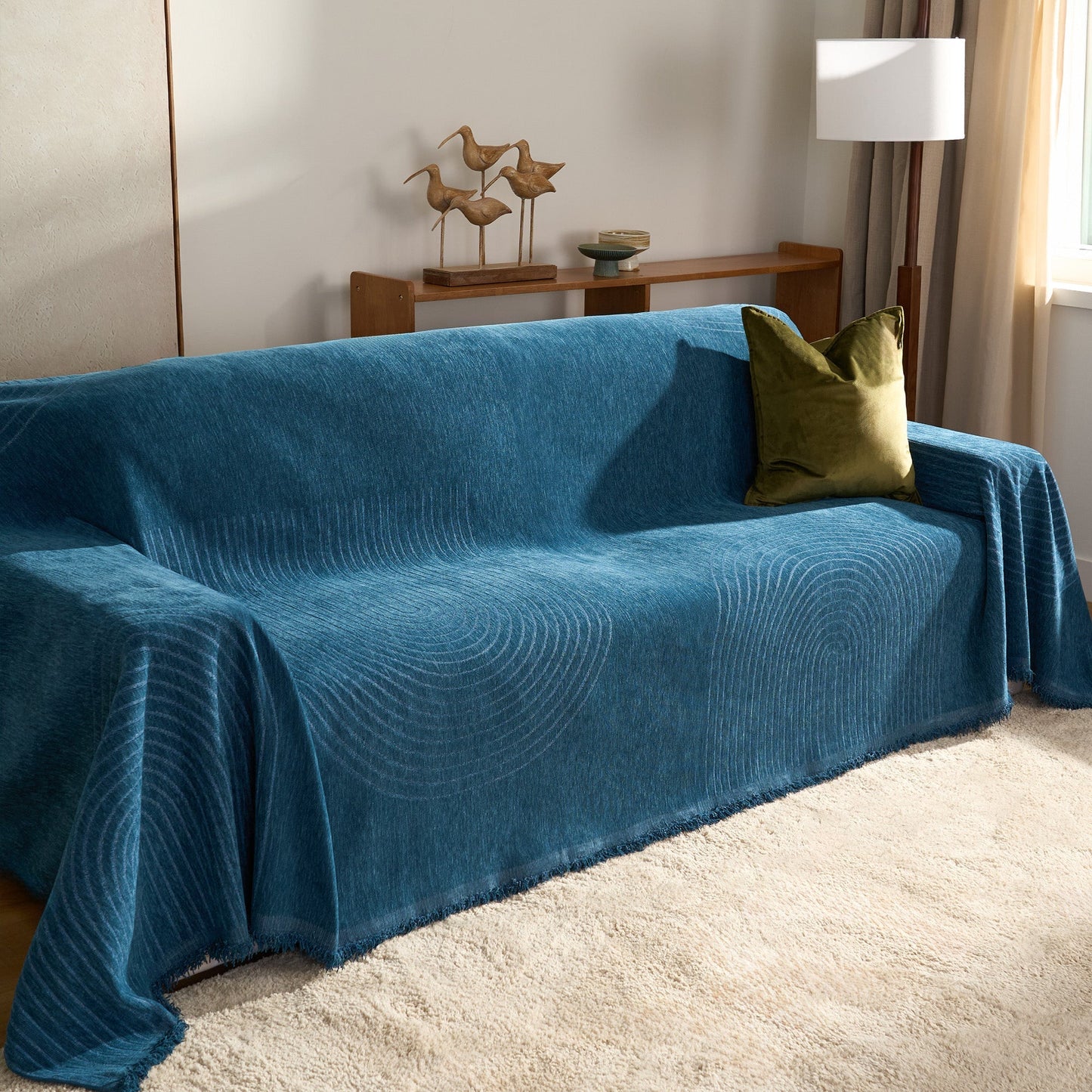 Copridivano Reversibile in Tessuto Confortevole con Design Funzionale e Look Versatile