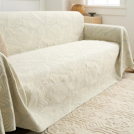 Copridivano Elegante con Design Naturale e Sofisticato per un'Armonia Raffinata e Contemporanea