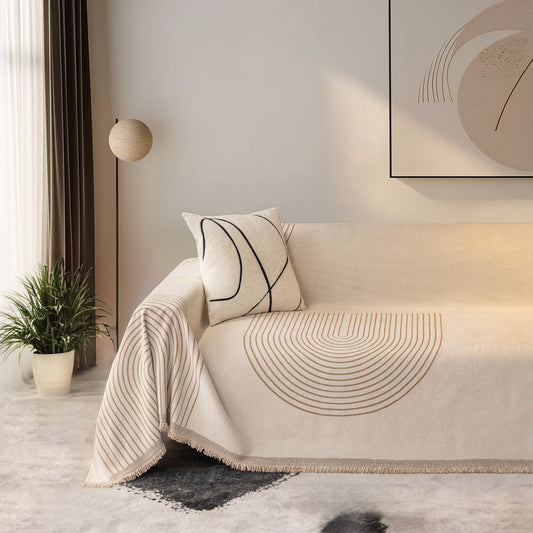 Copridivano Reversibile in Tessuto Confortevole con Design Funzionale e Look Versatile